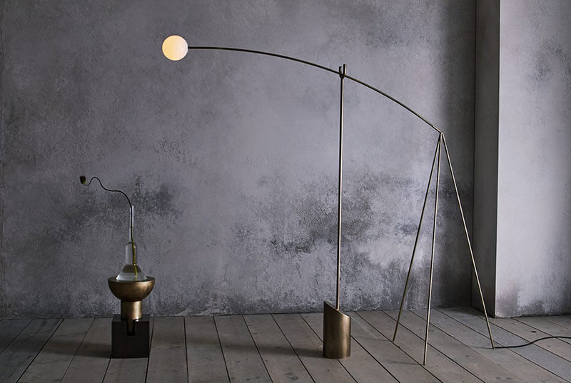 SEED POD LAMP par Anna Karlin