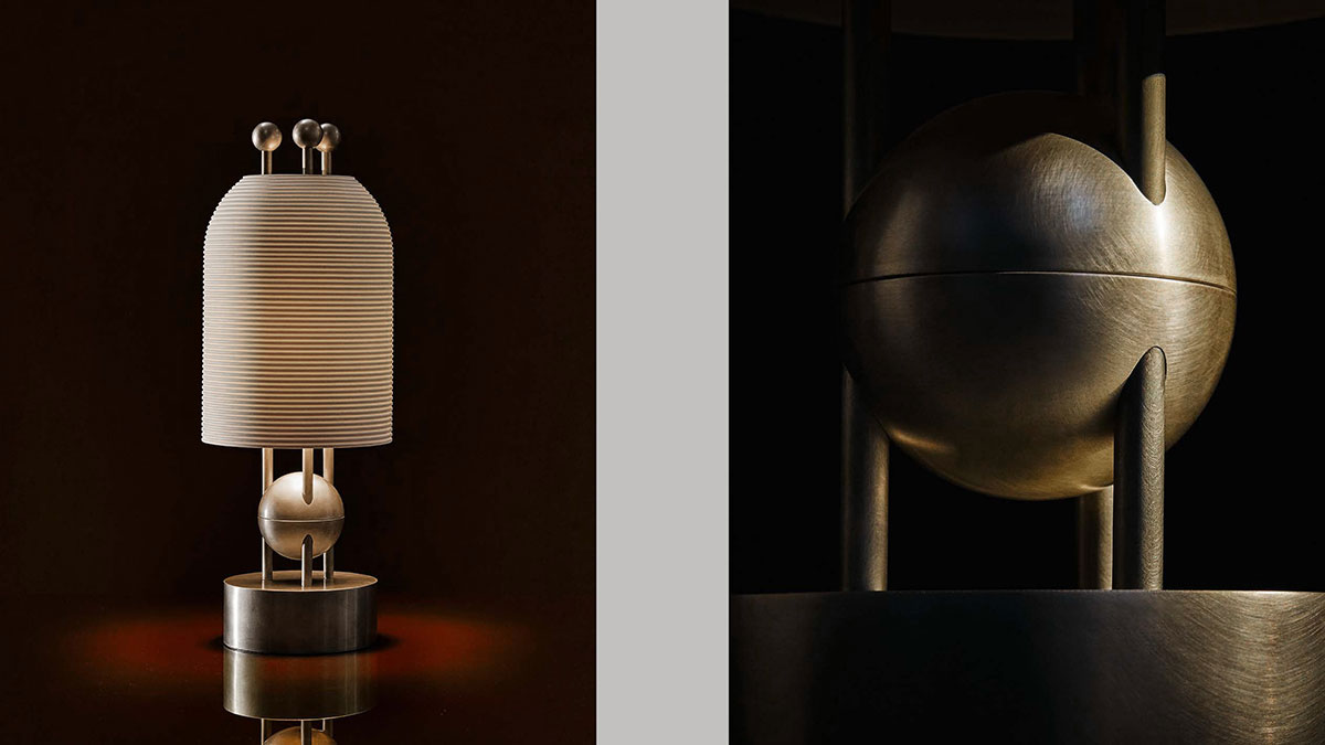 LANTERN TABLE LAMP par Apparatus