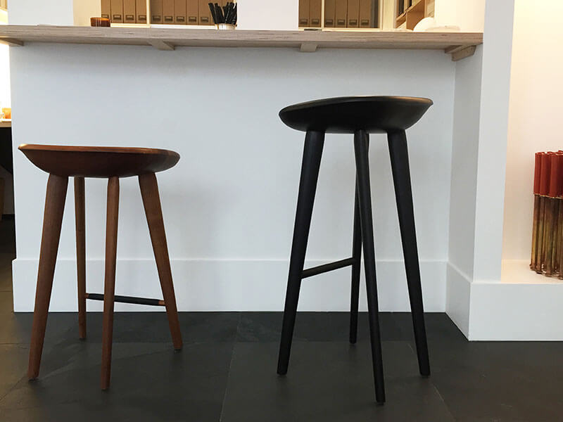 tractor bar stool with back