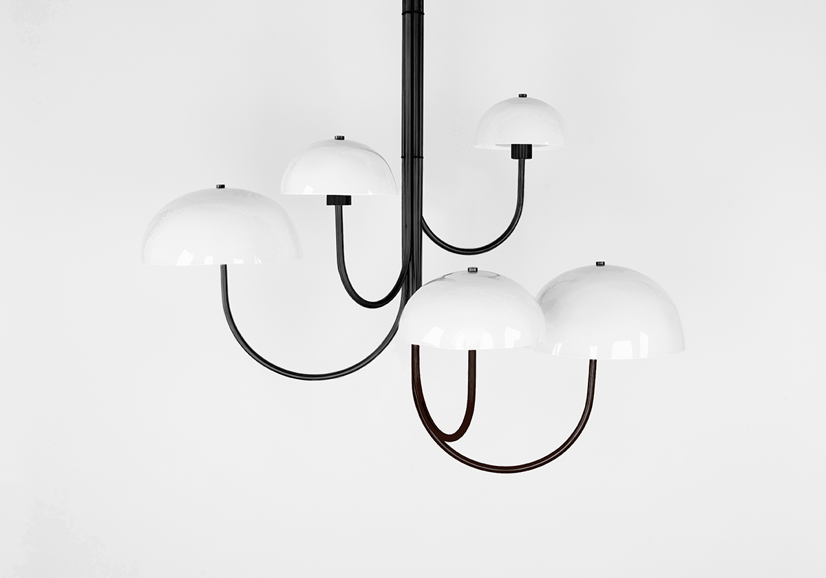 WILLA CHANDELIER - 5 LIGHT par Ben & Aja Blanc