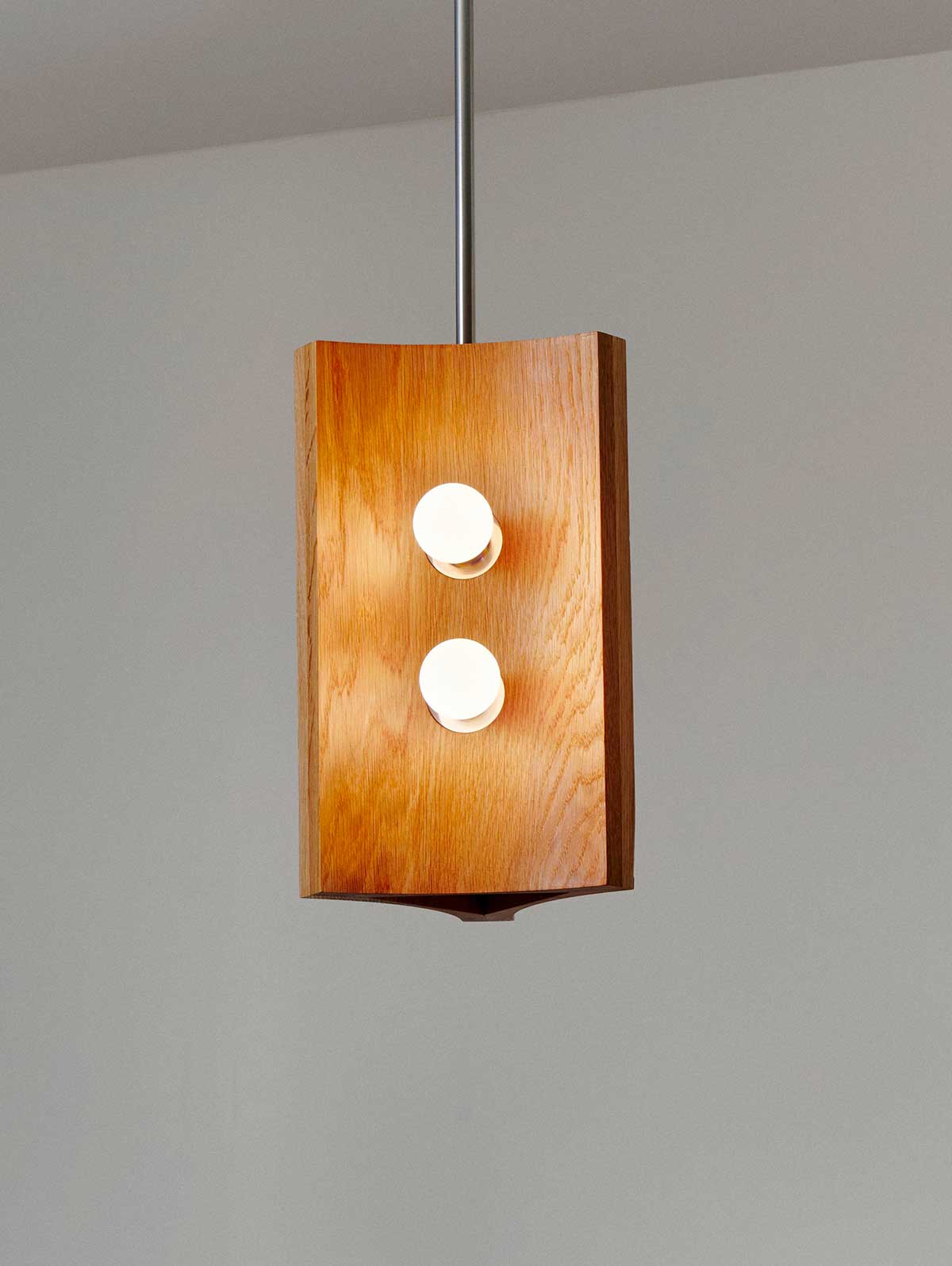 WOOD PENDANT SMALL par Blue Green Works