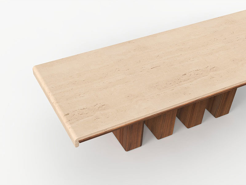 MELT DINING TABLE par Bower