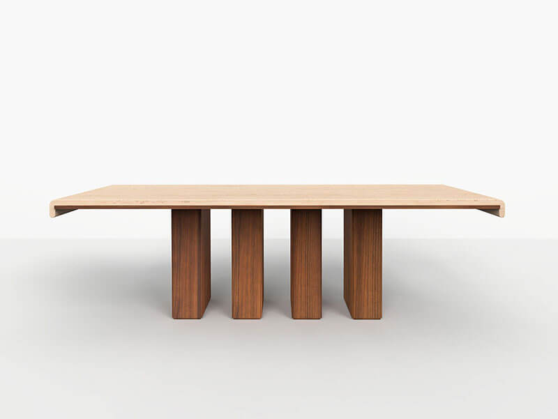 MELT DINING TABLE par Bower