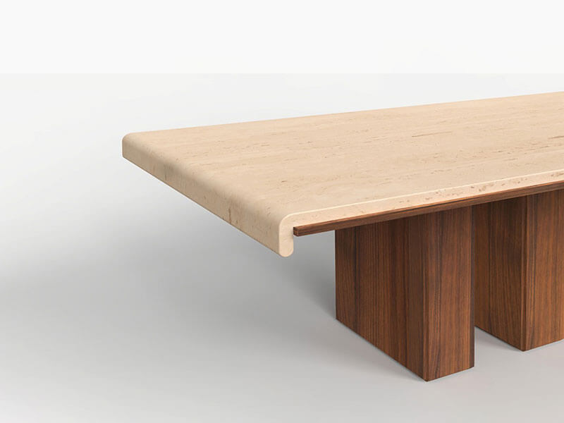 MELT DINING TABLE par Bower