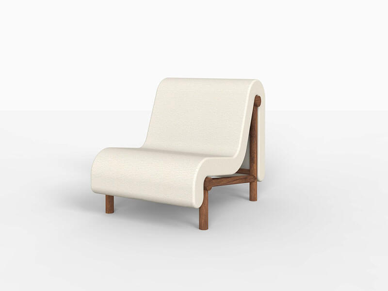 MELT LOUNGE CHAIR par Bower