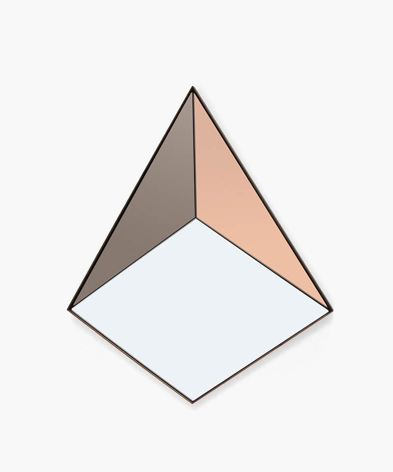 PYRAMID MIRROR par Bower