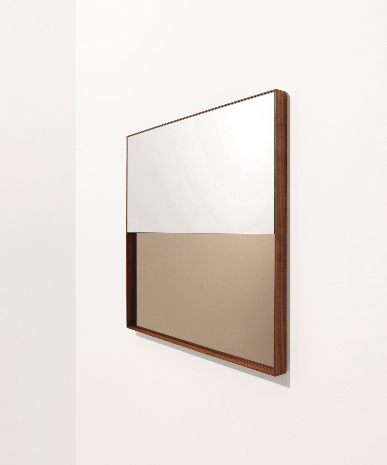 SQUARE HALF-STEP MIRROR par Bower