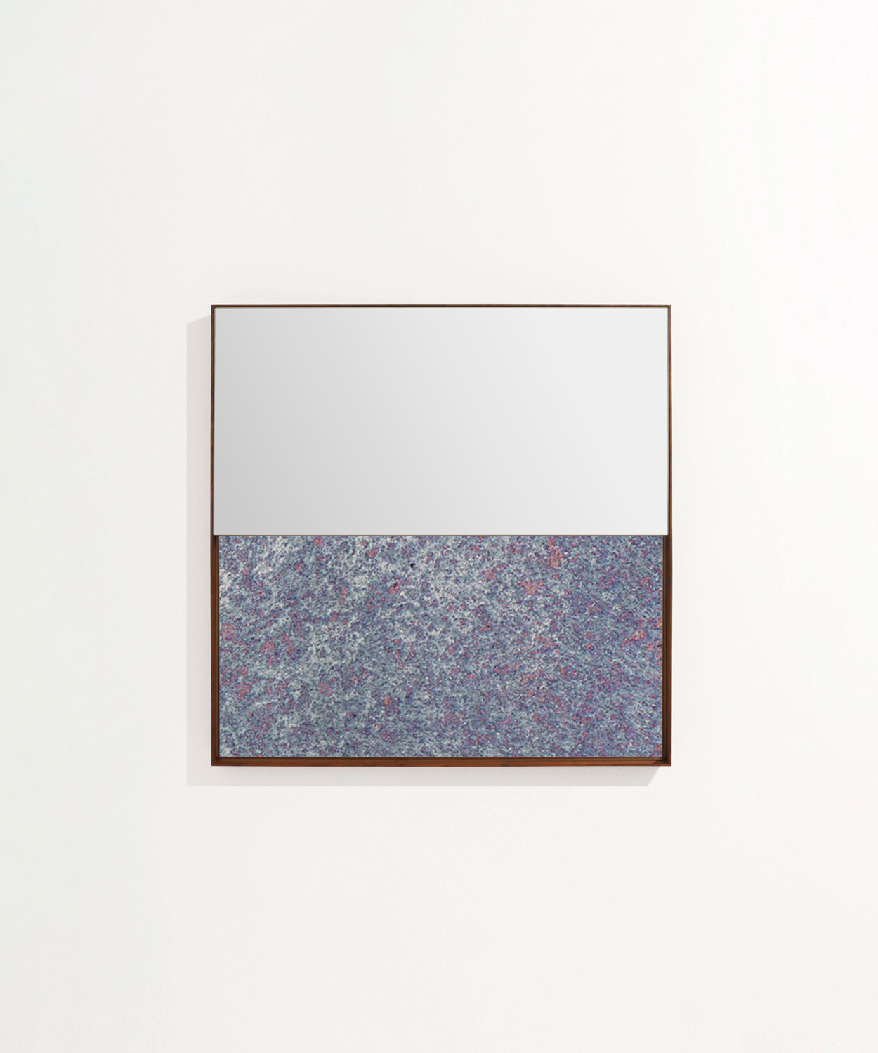 SQUARE HALF-STEP MIRROR par Bower