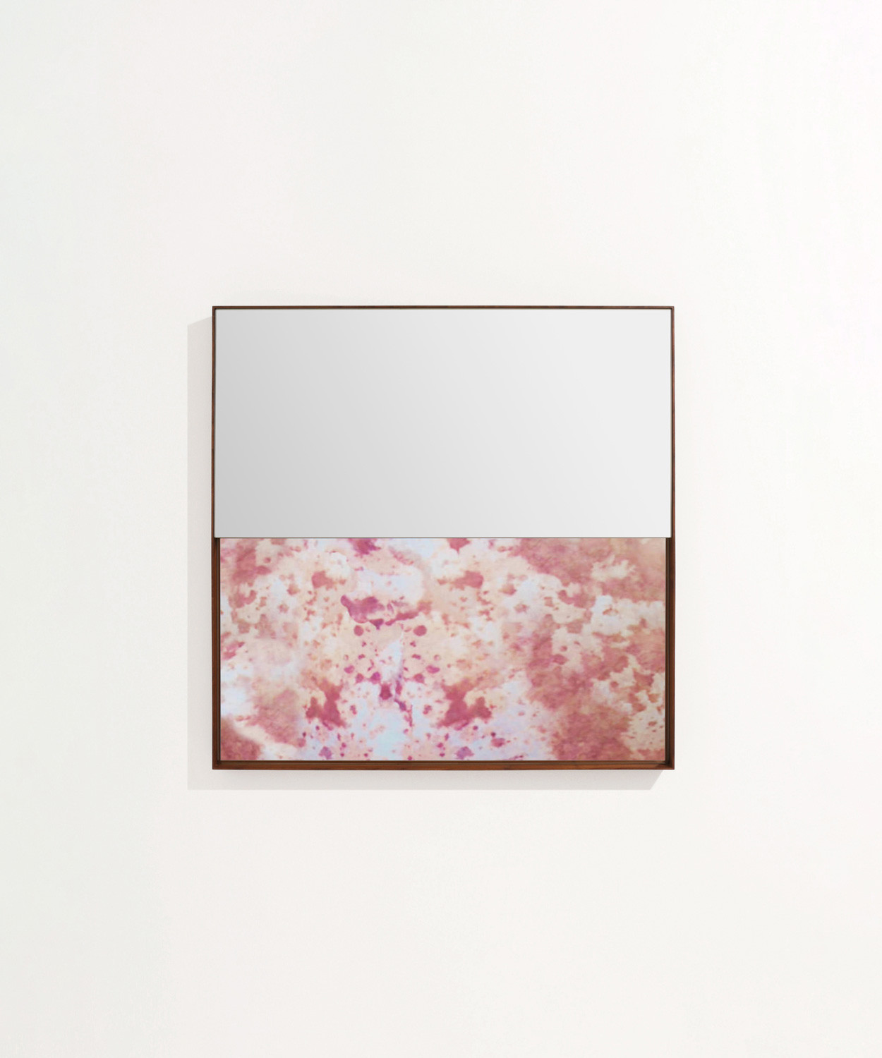 SQUARE HALF-STEP MIRROR par Bower