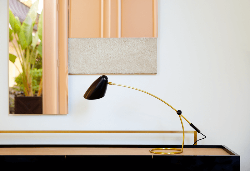 BULLET TABLE LAMP No.109 par David Weeks