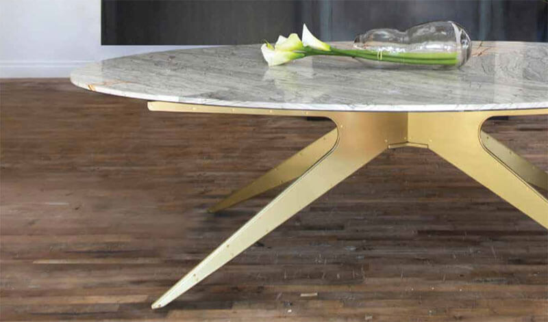 DEAN DINING TABLE par Gabriel Scott