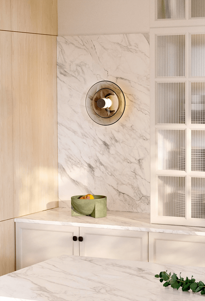 LUNA A DISC SCONCE par Gabriel Scott