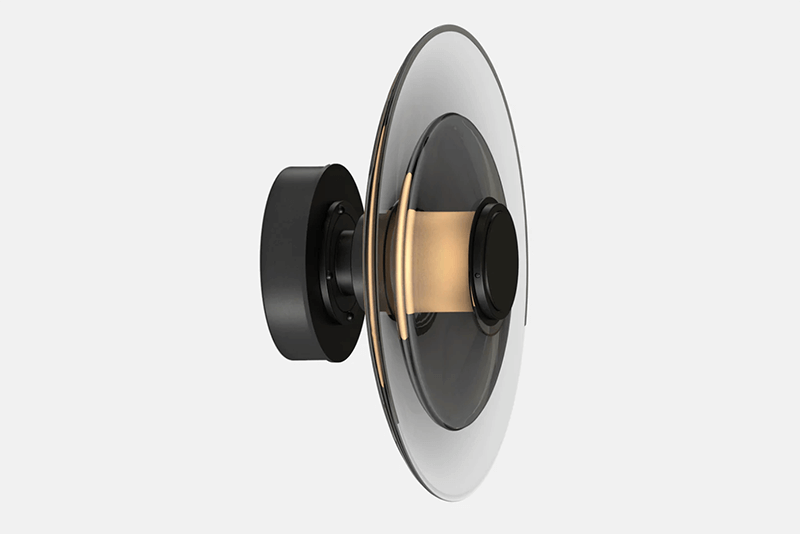 LUNA A DISC SCONCE par Gabriel Scott