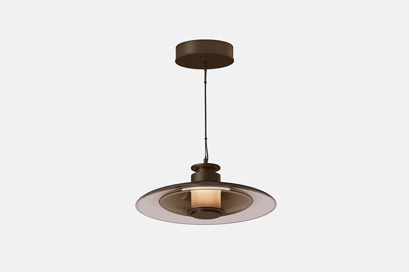 LUNA A X SMALL DISC PENDANT par Gabriel Scott