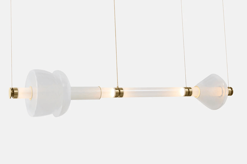 LUNA KALEIDO XL 1 TIER CHANDELIER par Gabriel Scott