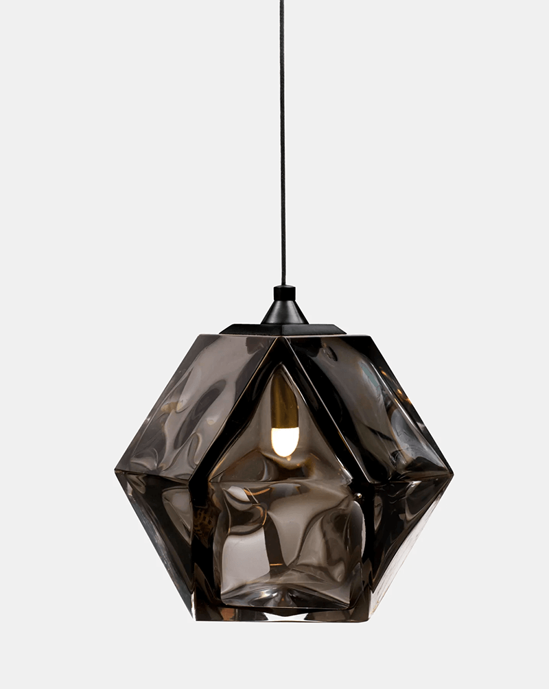 WELLES DOUBLE BLOWN GLASS PENDANT par Gabriel Scott