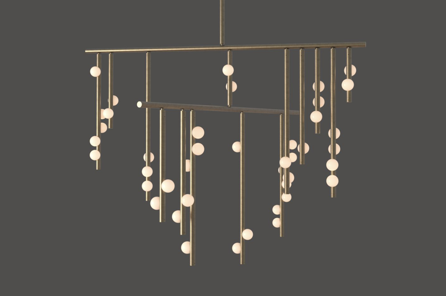 DROP SYSTEM CHANDELIER DS.42.01 par Lindsey Adelman