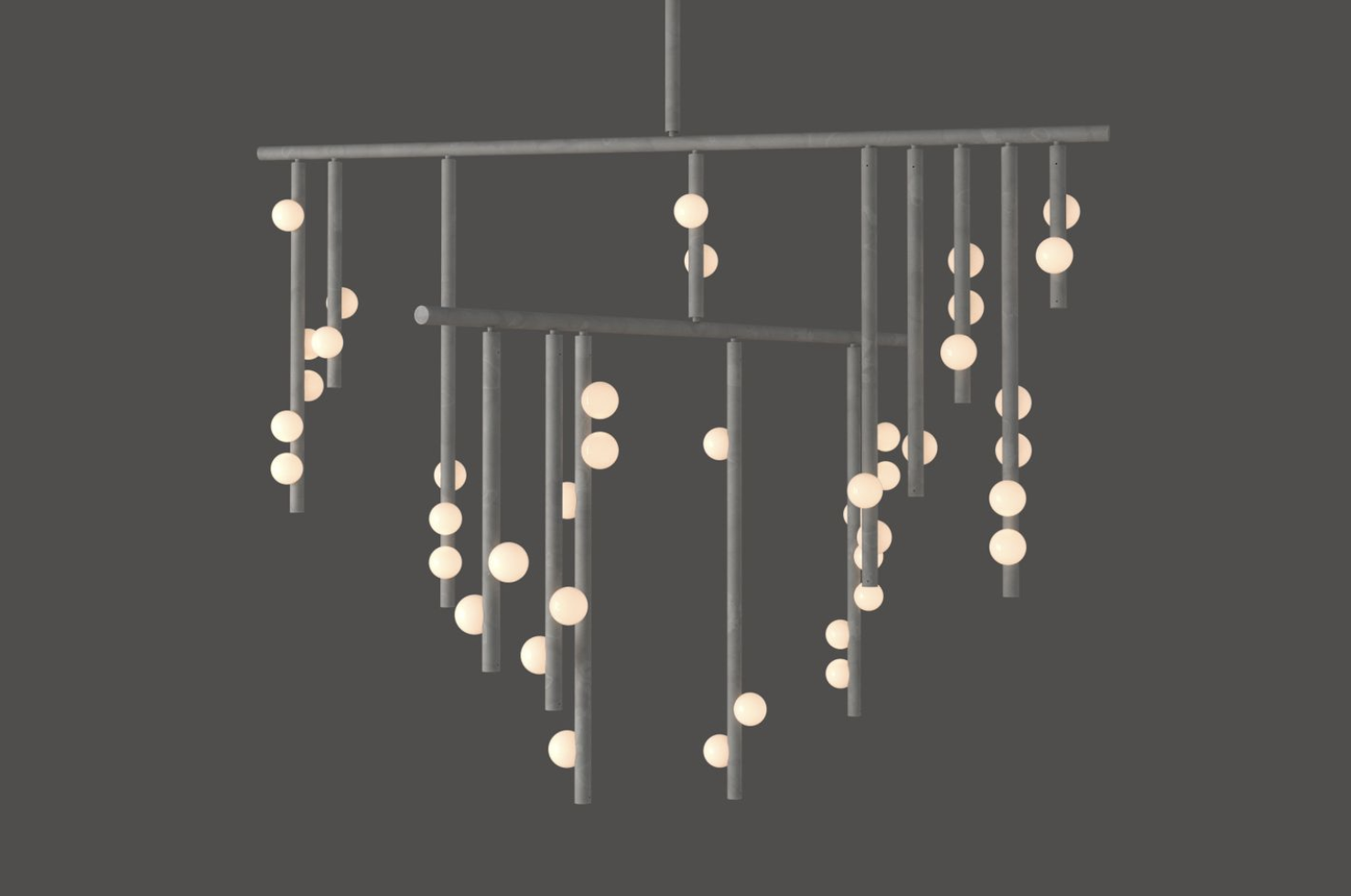 DROP SYSTEM CHANDELIER DS.42.01 par Lindsey Adelman