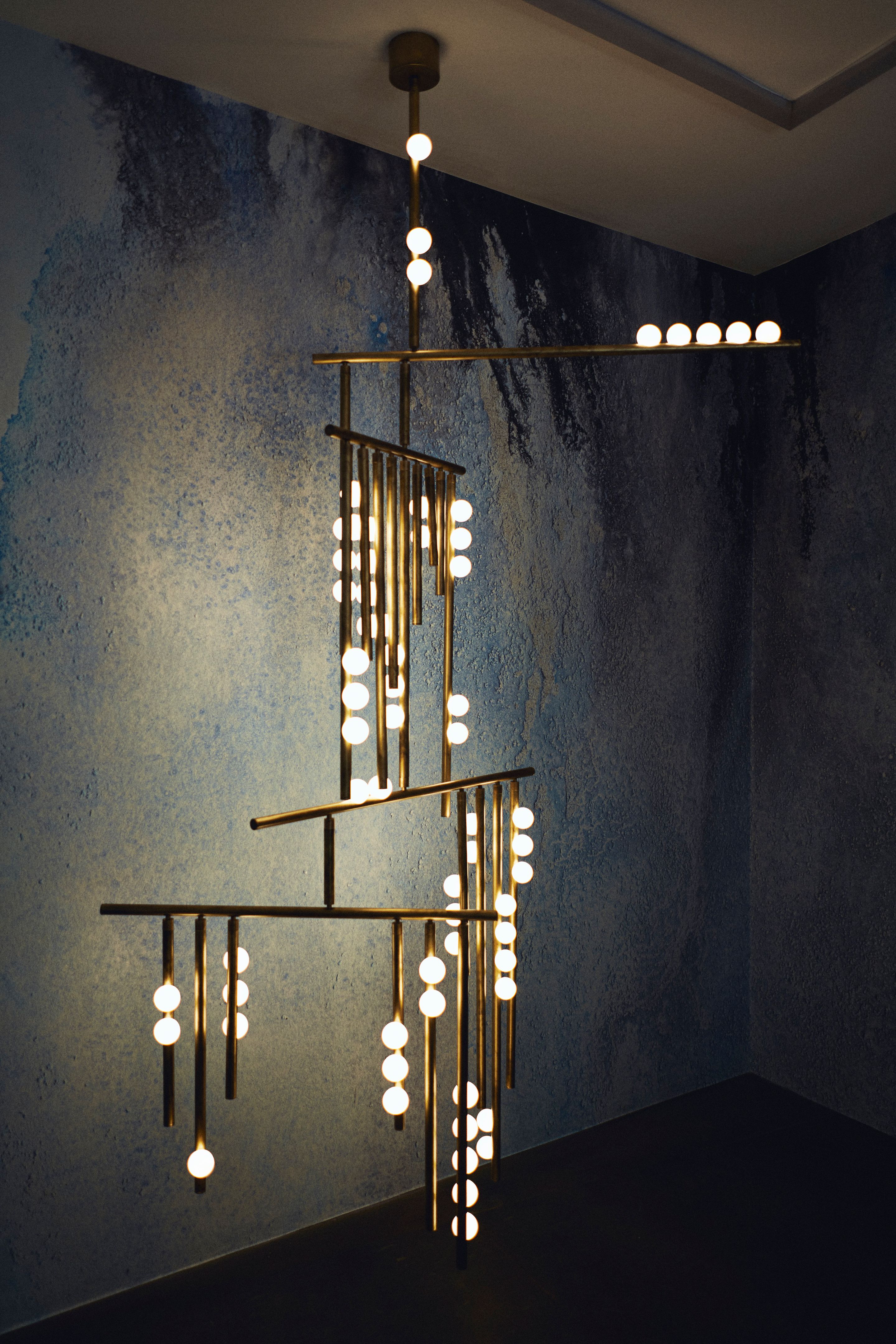 DROP SYSTEM CHANDELIER DS.59.01 par Lindsey Adelman