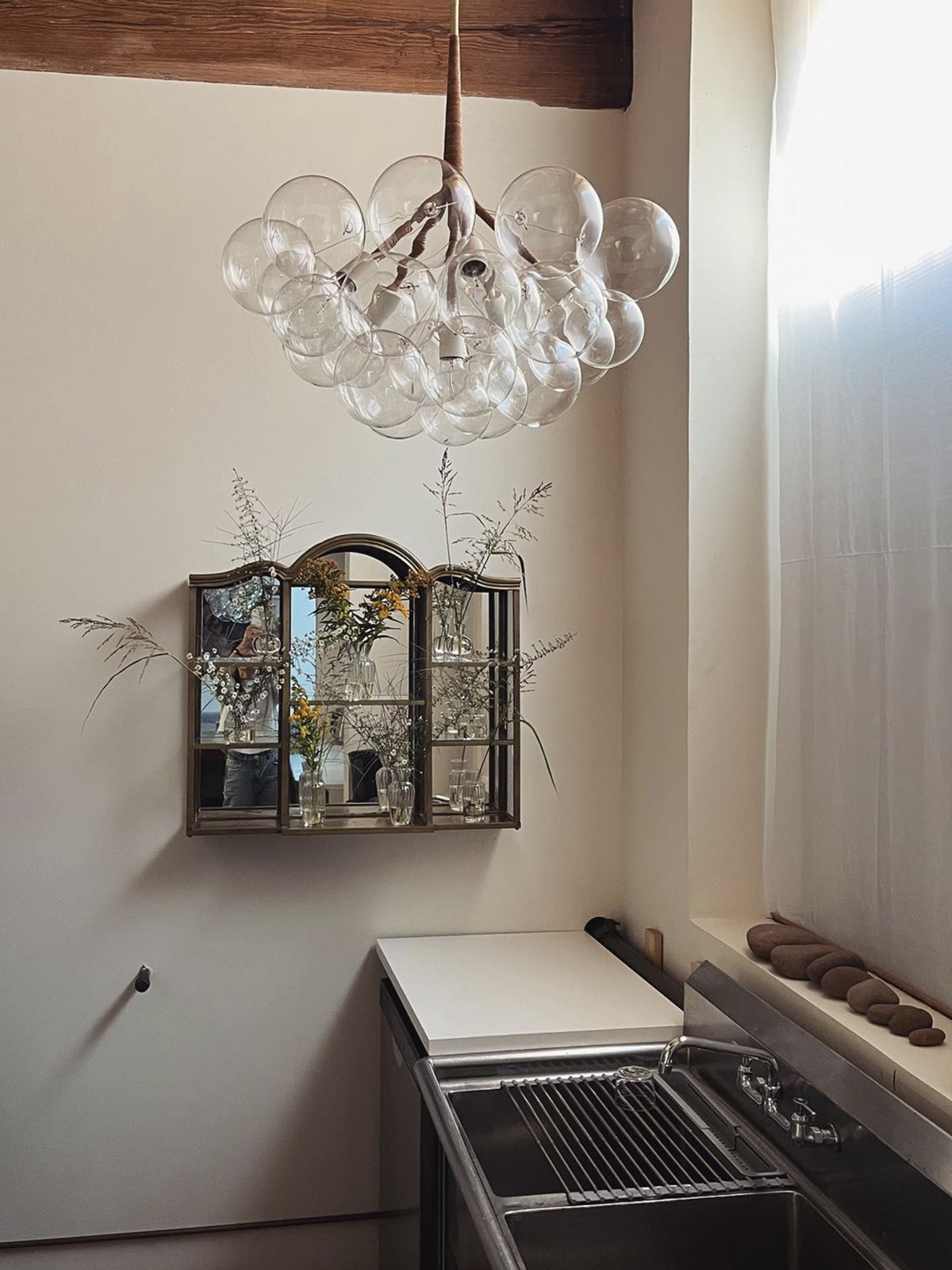 JUMBO BUBBLE CHANDELIER par Pelle