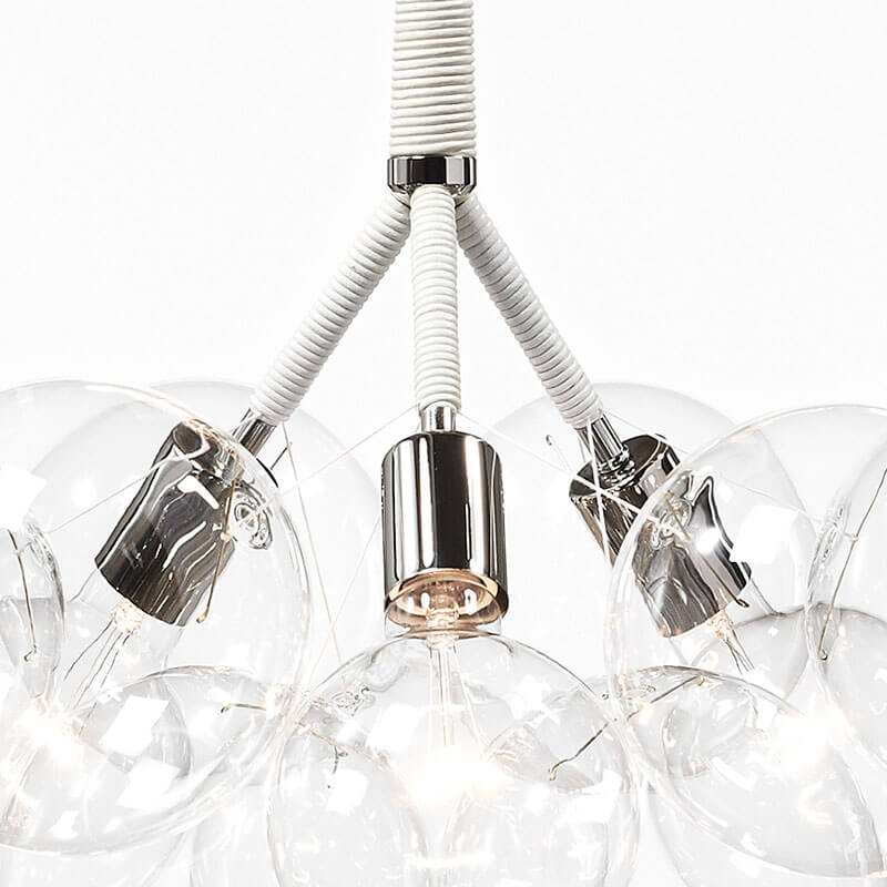 LARGE BUBBLE CHANDELIER par Pelle