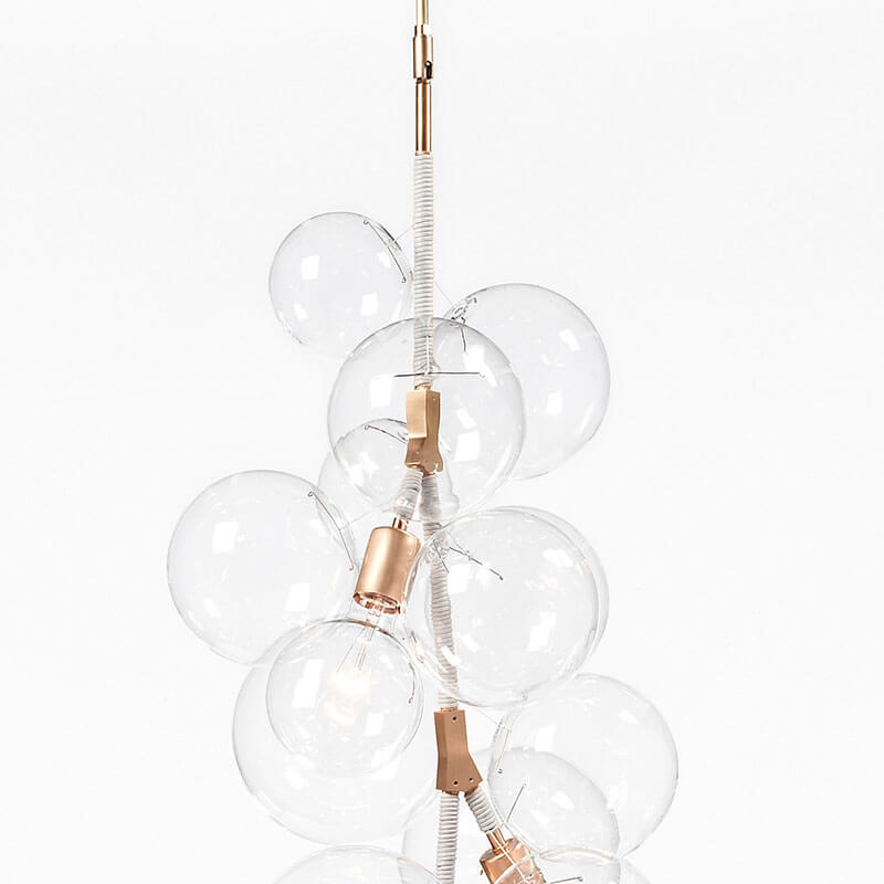 X-TALL BUBBLE CHANDELIER par Pelle