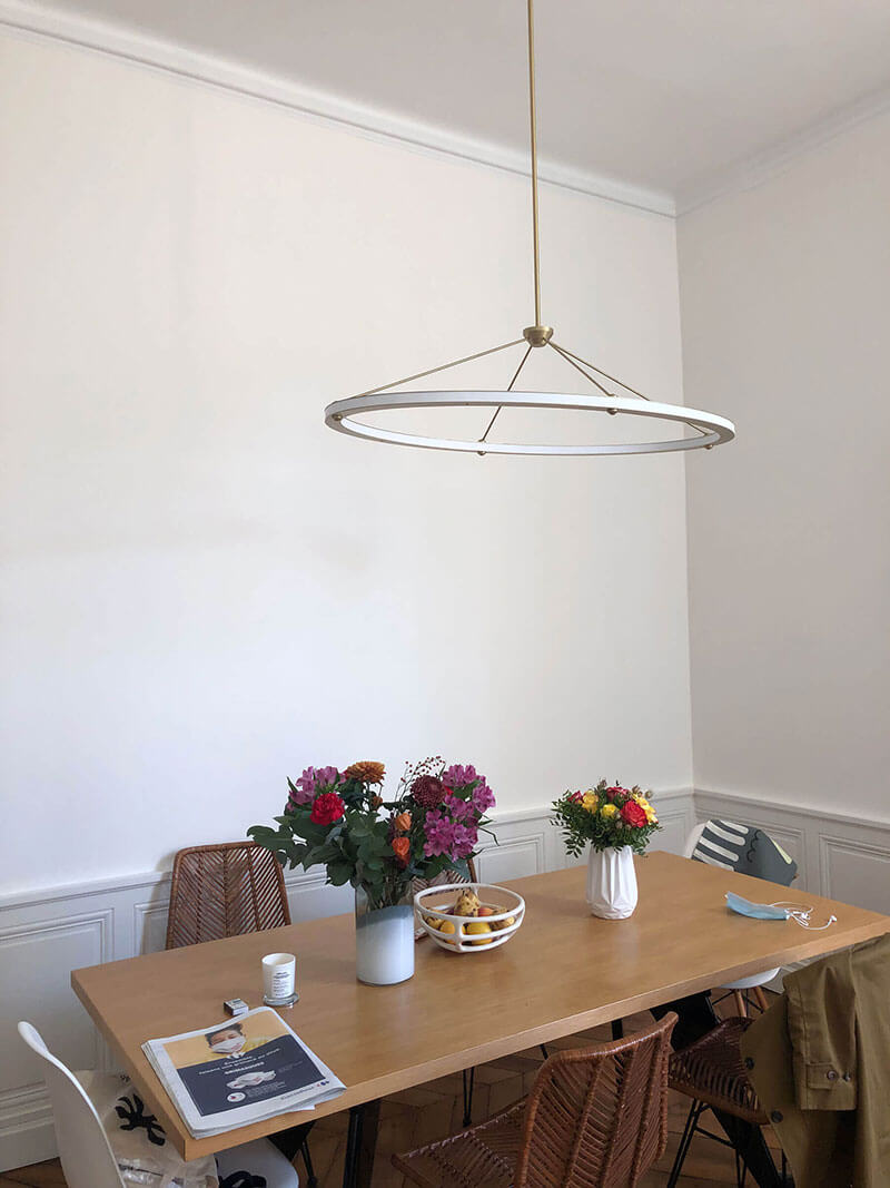 HALO OVAL PENDANT par Roll & Hill