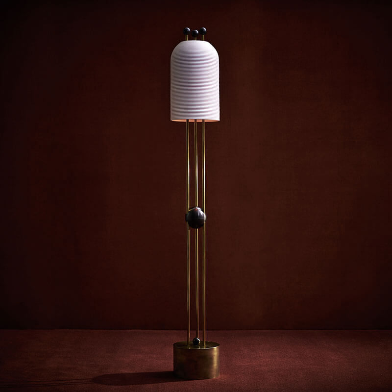LANTERN FLOOR LAMP par Apparatus