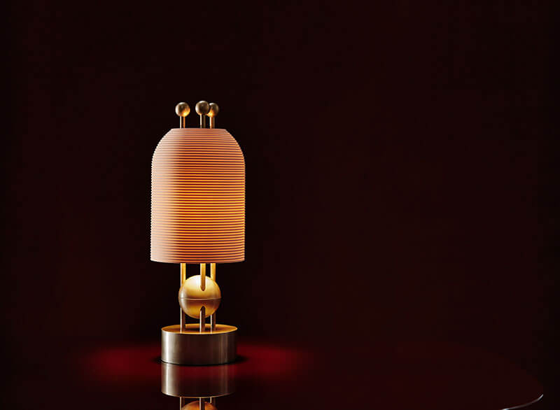 LANTERN TABLE LAMP par Apparatus