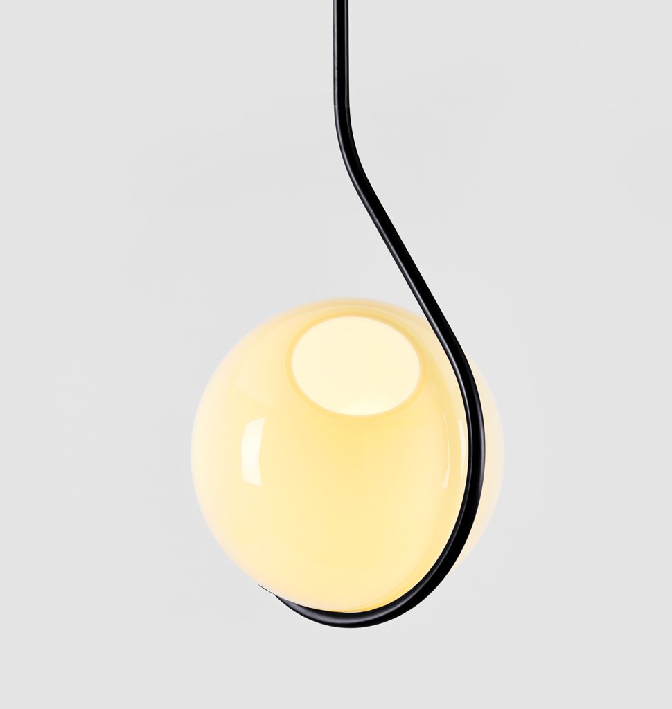 FIDDLEHEAD PENDANT par Roll & Hill