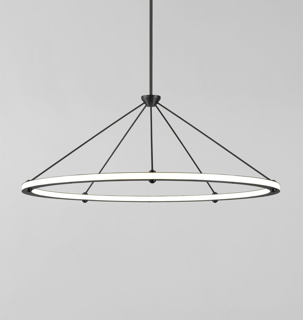 HALO CIRCLE PENDANT par Roll & Hill