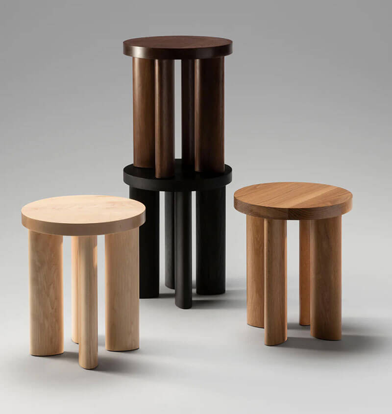 ORBIT STOOL par Roll & Hill