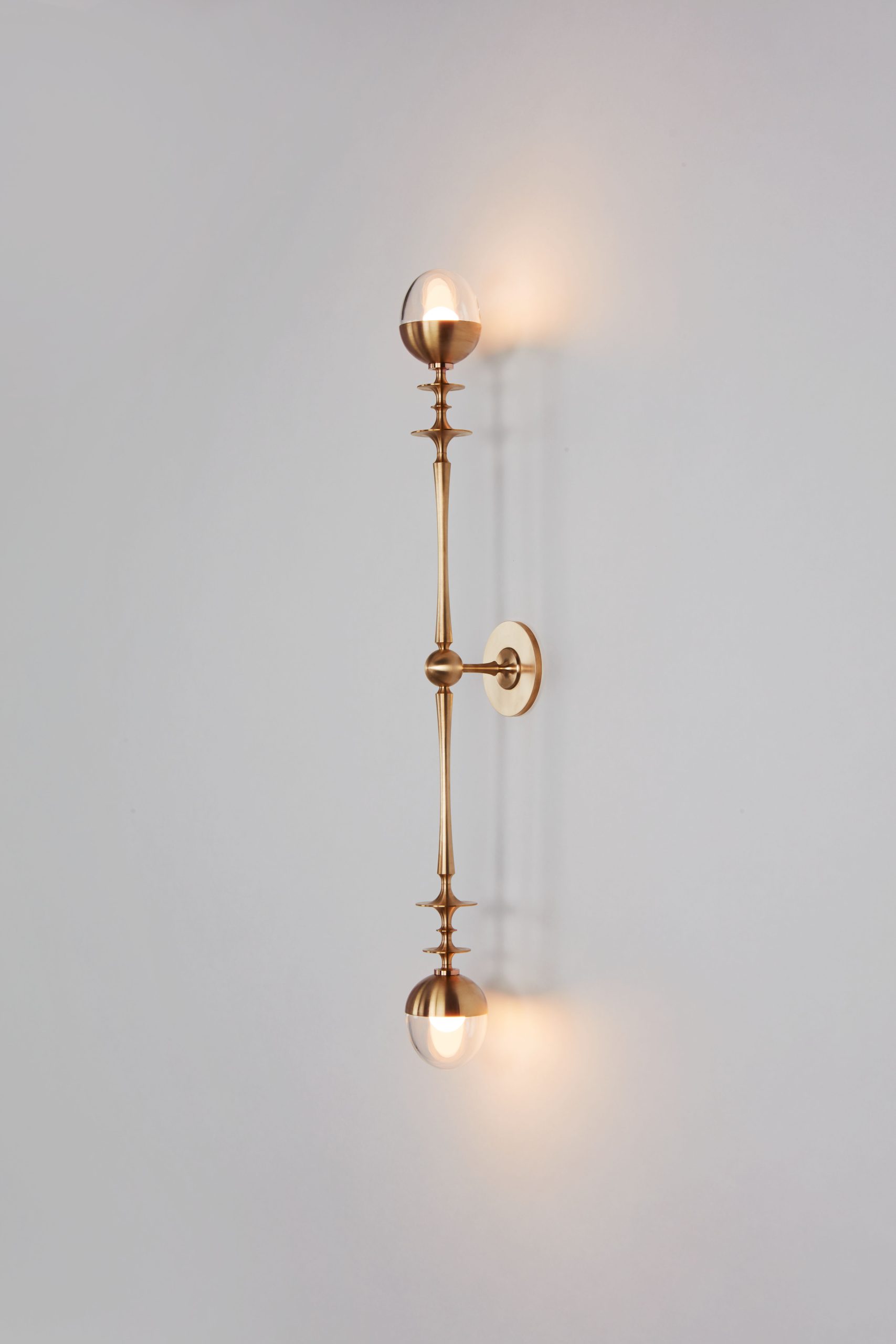 RUE SALA DOUBLE ARM SCONCE par Roll & Hill