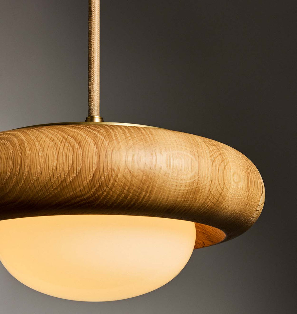 HUMBOLDT PENDANT 01 - WOOD par Roll & Hill