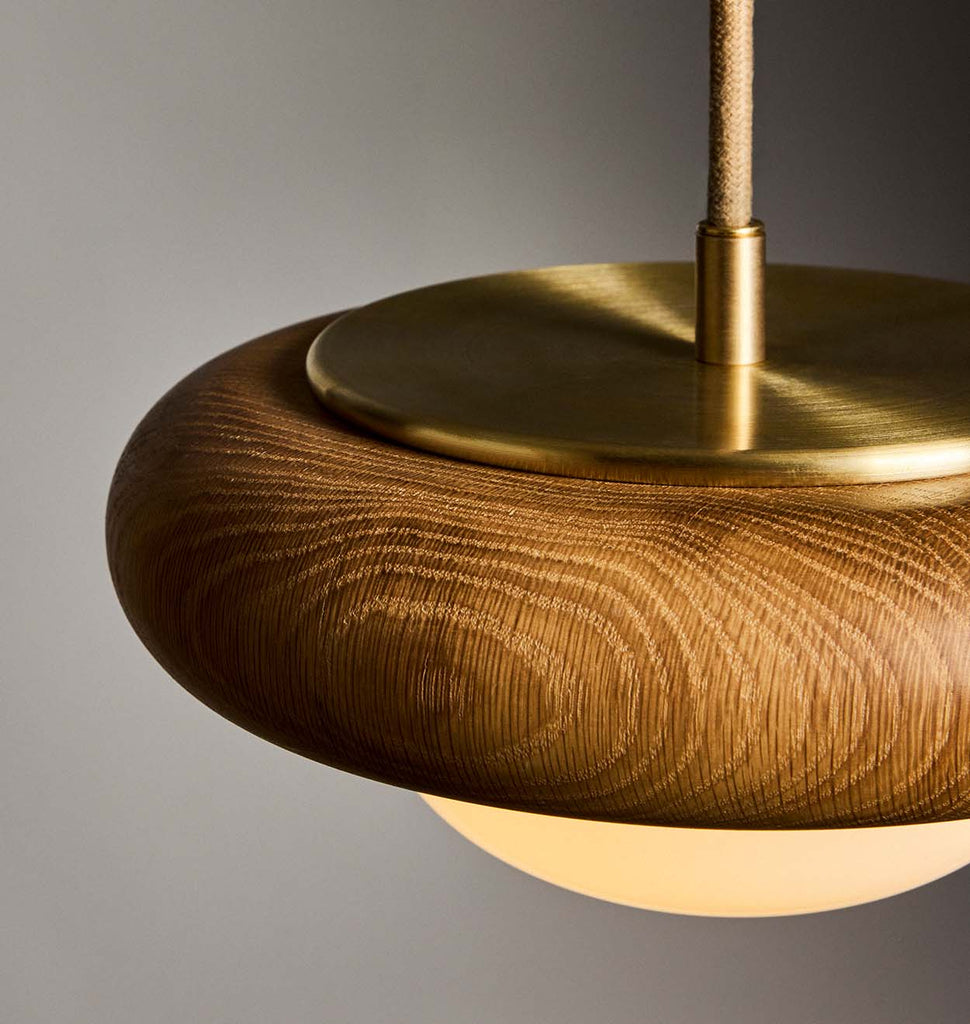 HUMBOLDT PENDANT 01 - WOOD par Roll & Hill