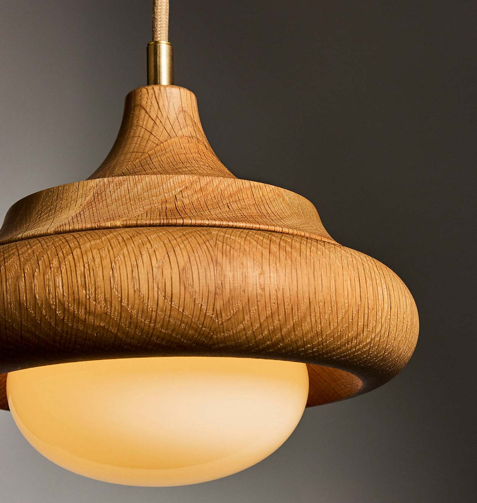 HUMBOLDT PENDANT 02 - WOOD par Roll & Hill