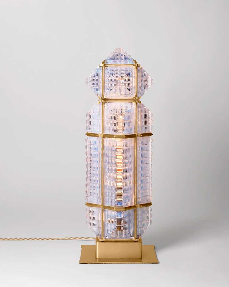 JEWEL BLOCK FLOOR LAMP 01 par Rosie Li